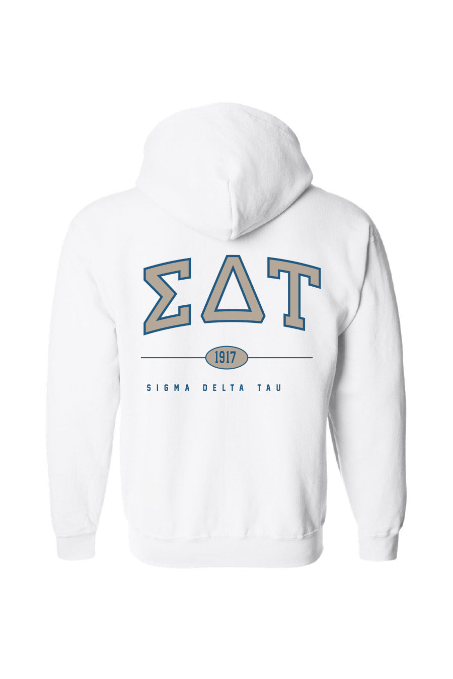 Sig Delt Zip Up Hoodie