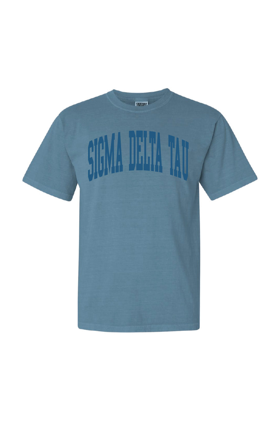 Ice Blue Tone on Tone Tee