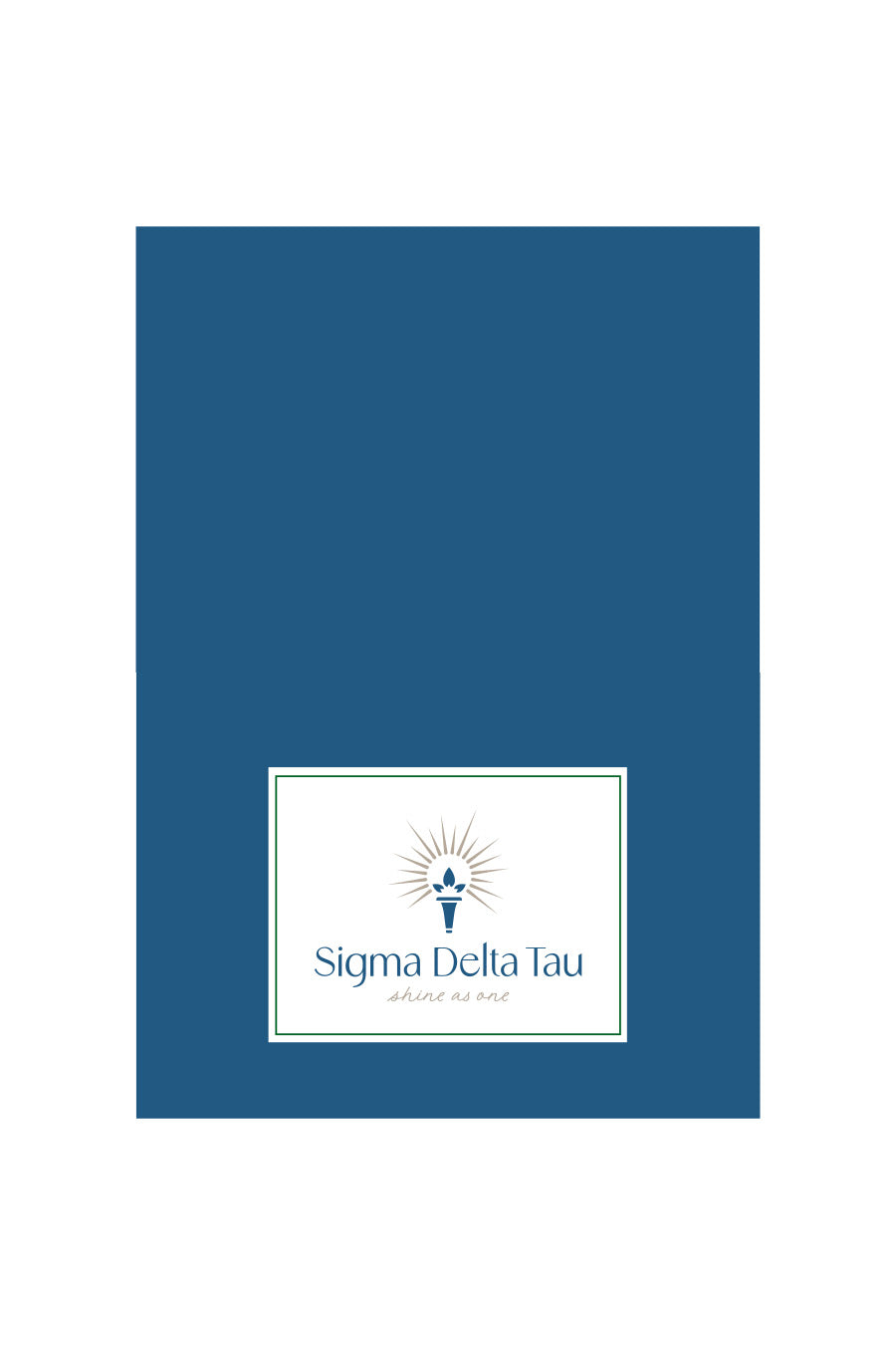 Sigma Delta Tau Notecard